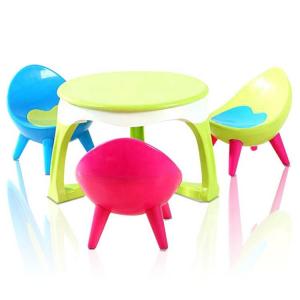 Professional custom plastic chair and table for kid mould child dining table mould